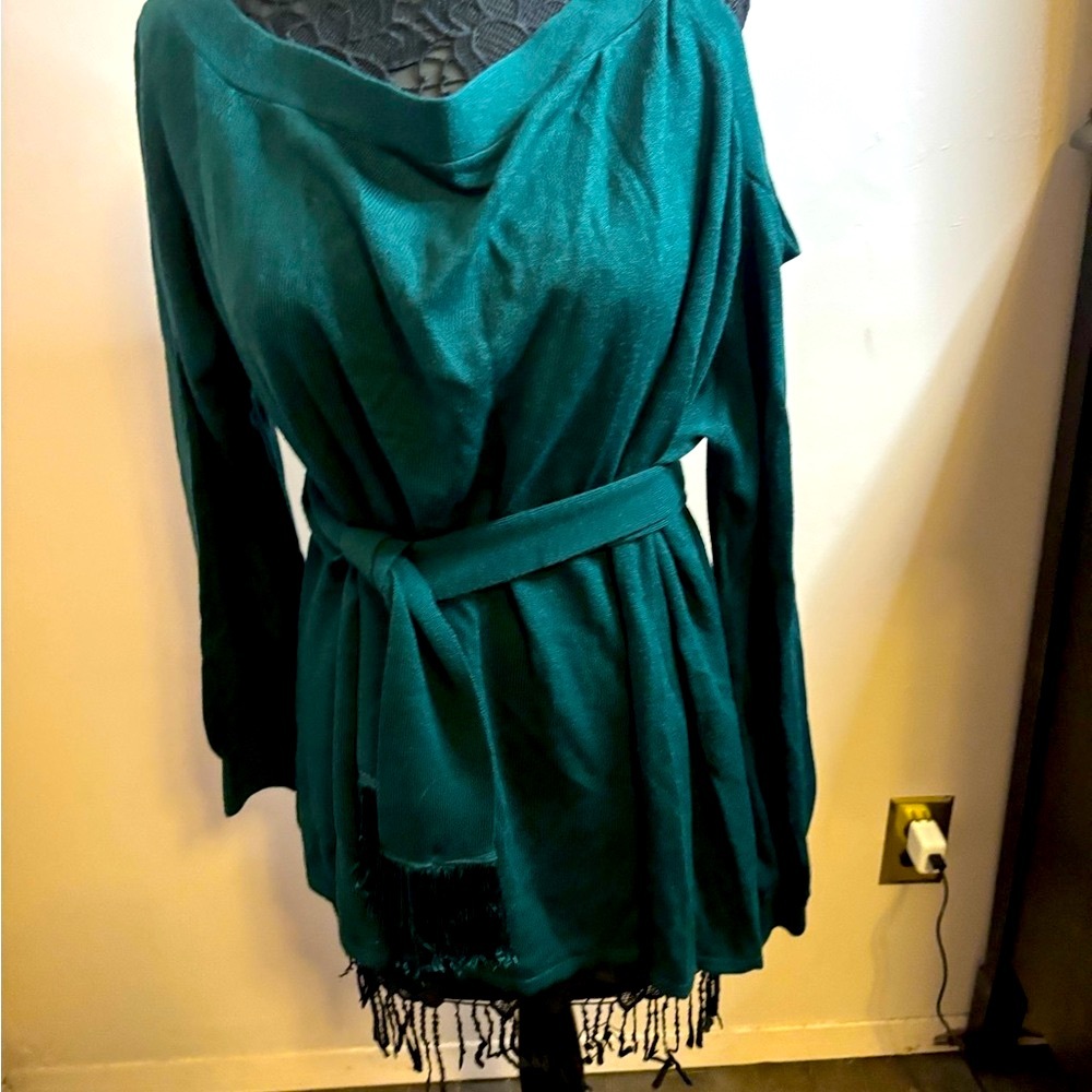 NY&Co green knit sweater - Picture 3 of 5